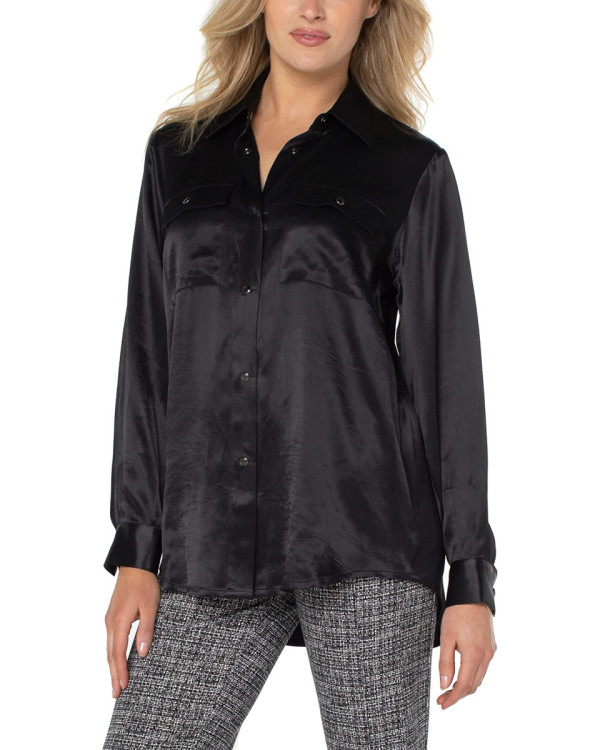 Рубашка женская "Black night"