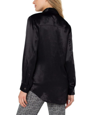 Рубашка женская "Black night"