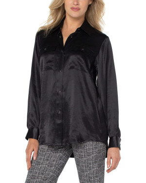 Рубашка женская "Black night"